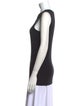 Narciso Rodriguez Wool Scoop Neck Top