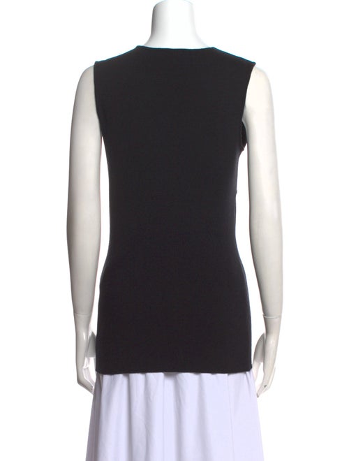 Narciso Rodriguez Wool Scoop Neck Top