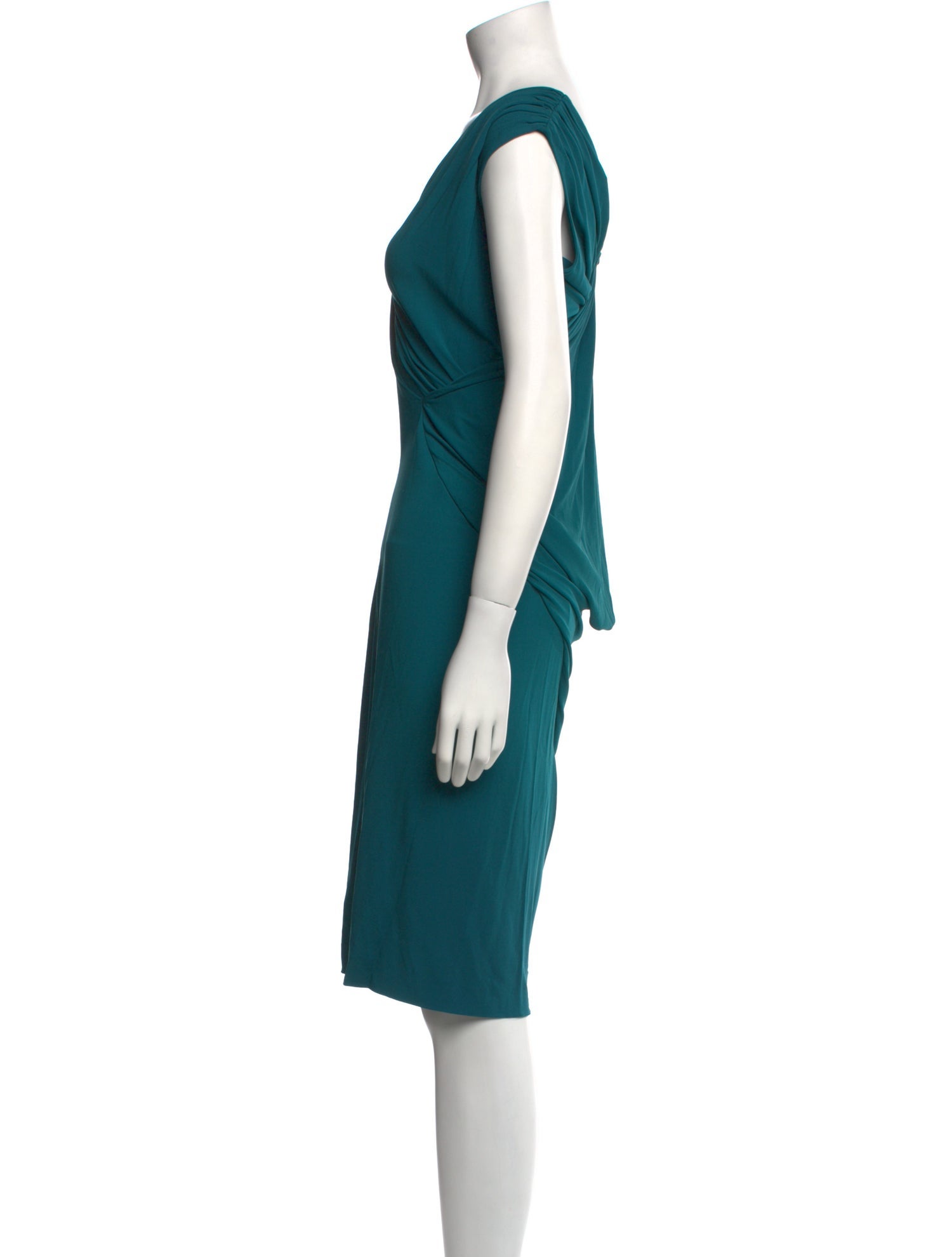 Narciso Rodriguez Asymmetrical Knee-Length Dress