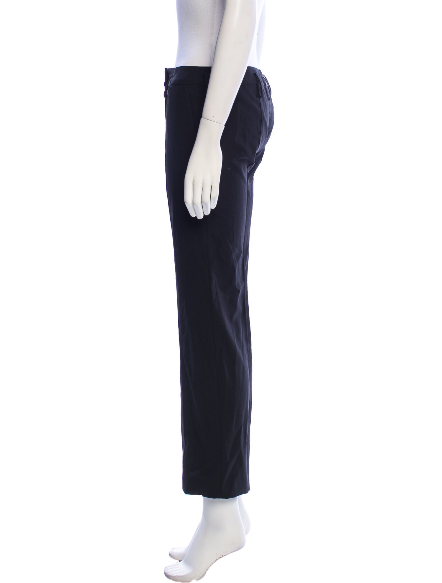 Narciso Rodriguez Virgin Wool Straight Leg Pants