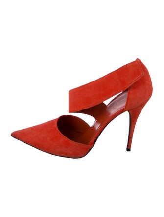 Narciso Rodriguez Suede Pumps