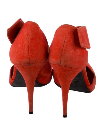 Narciso Rodriguez Suede Pumps