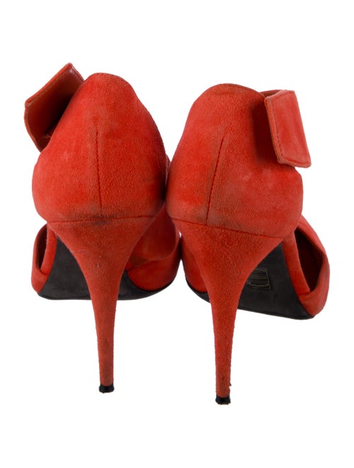 Narciso Rodriguez Suede Pumps