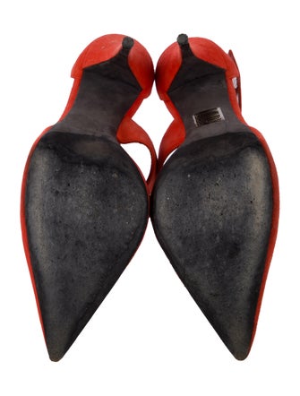 Narciso Rodriguez Suede Pumps