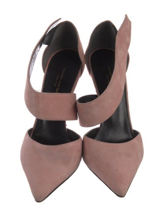 Narciso Rodriguez Suede D'Orsay Pumps