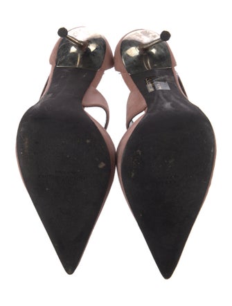 Narciso Rodriguez Suede D'Orsay Pumps