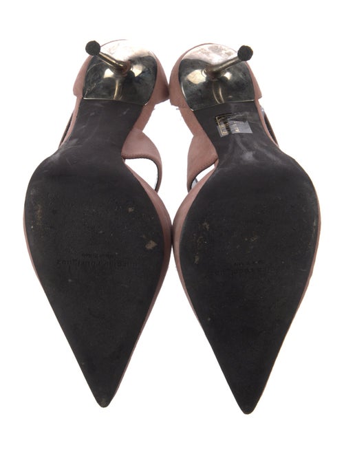 Narciso Rodriguez Suede D'Orsay Pumps