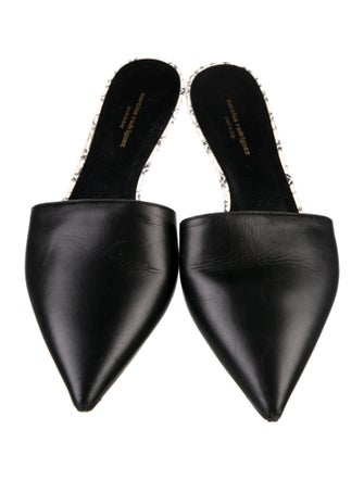 Narciso Rodriguez Leather Mules