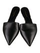 Narciso Rodriguez Leather Mules