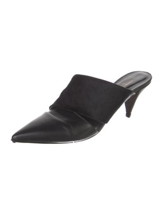 Narciso Rodriguez Leather Mules