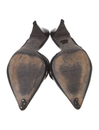 Narciso Rodriguez Leather Mules