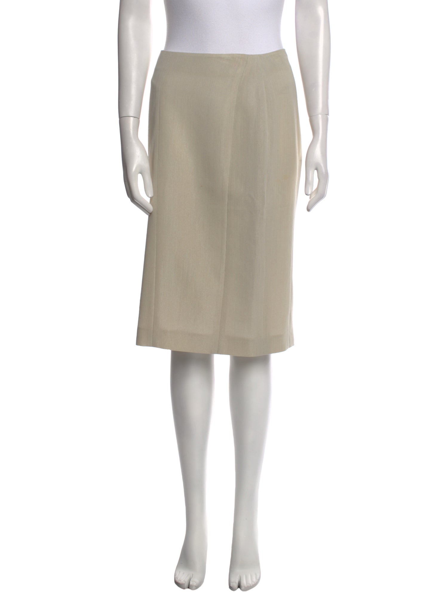 Narciso Rodriguez Virgin Wool Knee-Length Skirt