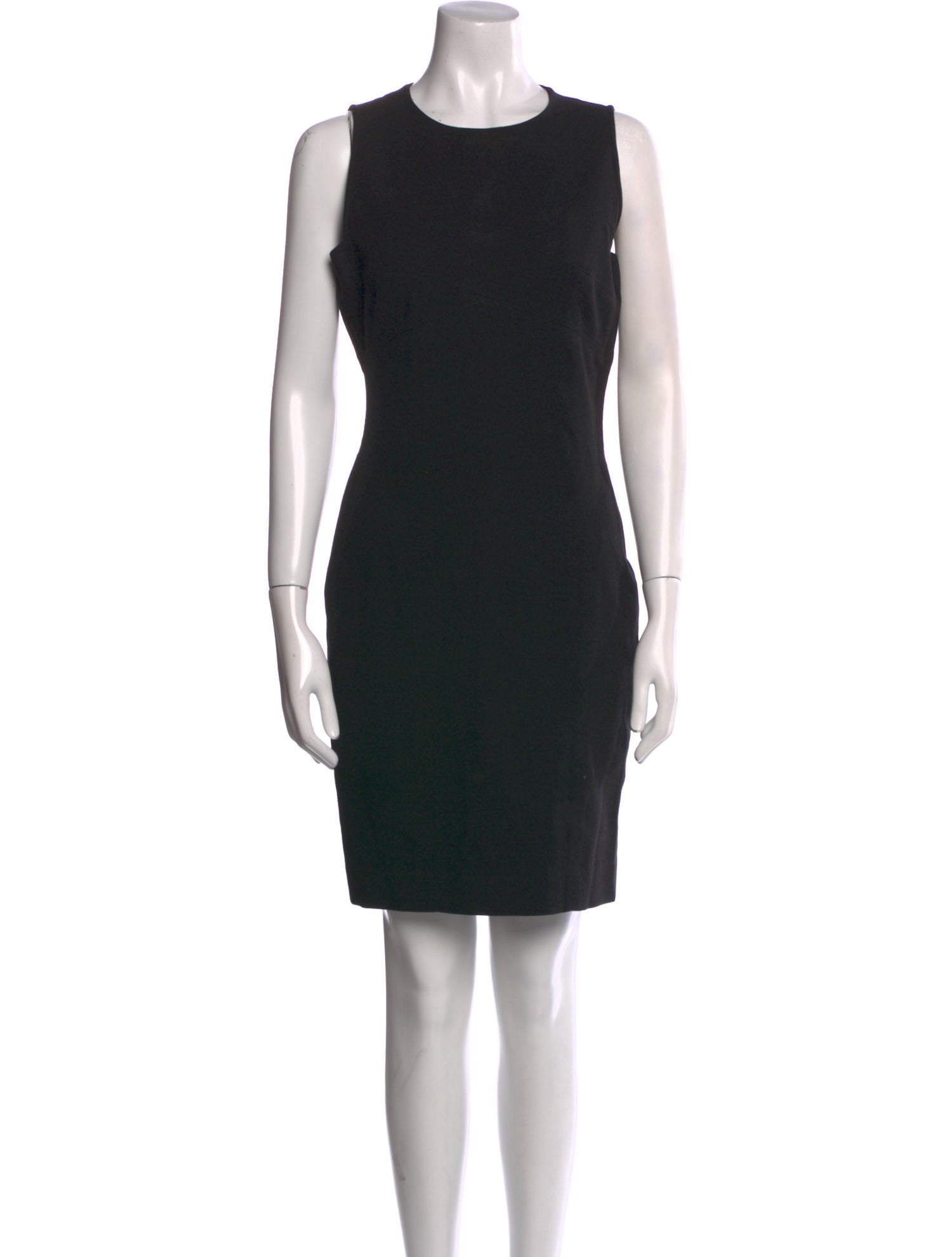 Narciso Rodriguez Crew Neck Mini Dress