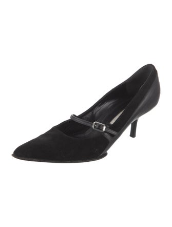 Narciso Rodriguez Suede Pumps