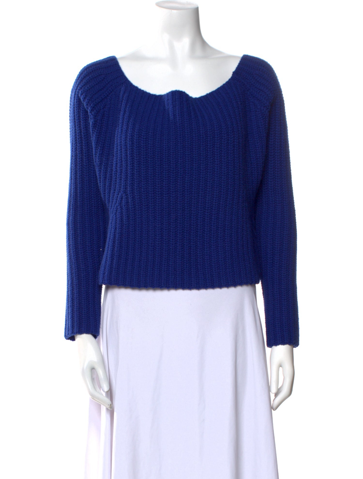 Narciso Rodriguez Wool Bateau Neckline Sweater