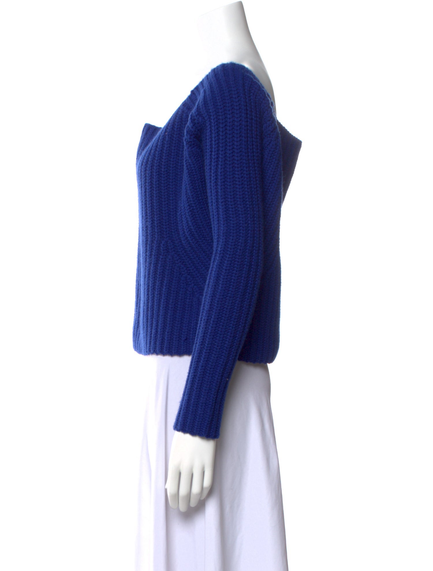 Narciso Rodriguez Wool Bateau Neckline Sweater