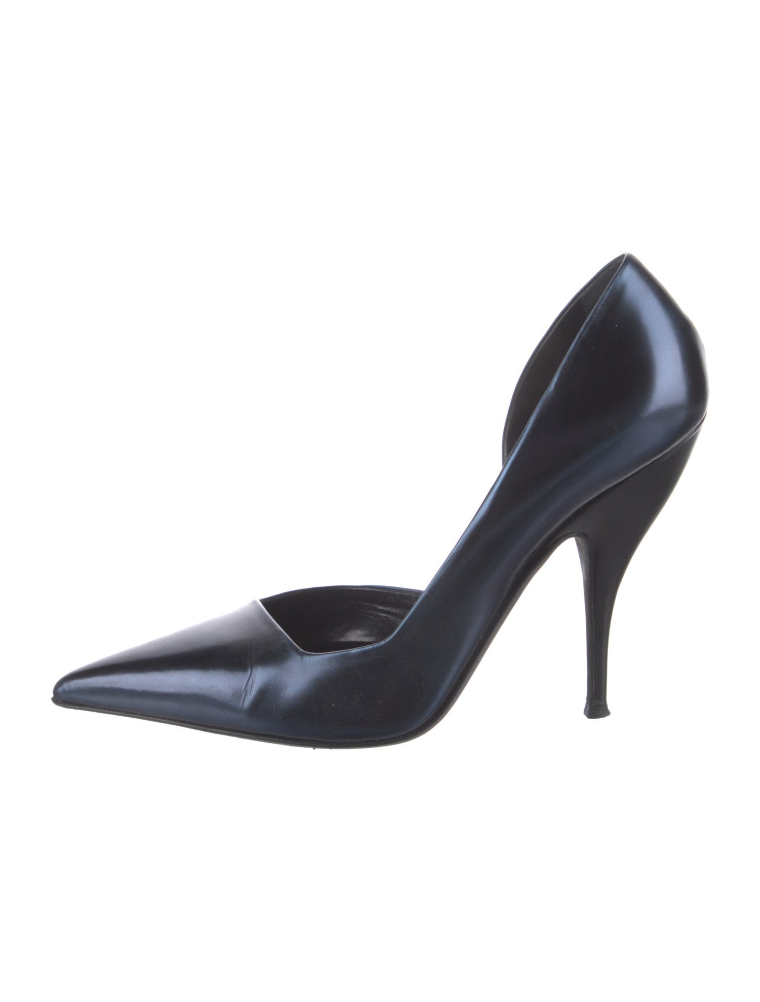 Narciso Rodriguez Leather D'Orsay Pumps