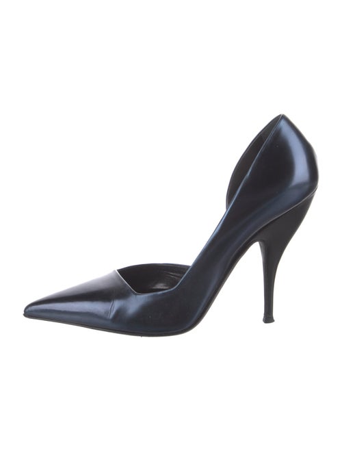 Narciso Rodriguez Leather D'Orsay Pumps