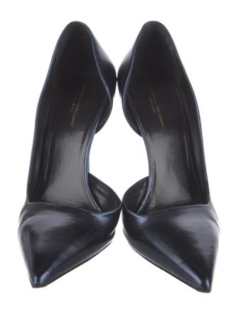 Narciso Rodriguez Leather D'Orsay Pumps