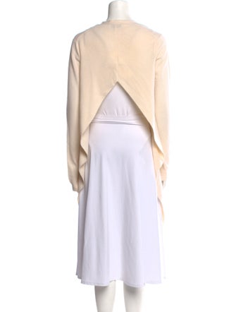 Narciso Rodriguez Wool Open Front Sweater