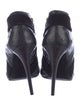 Narciso Rodriguez Suede Leather Trim Embellishment Boots