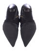 Narciso Rodriguez Suede Leather Trim Embellishment Boots