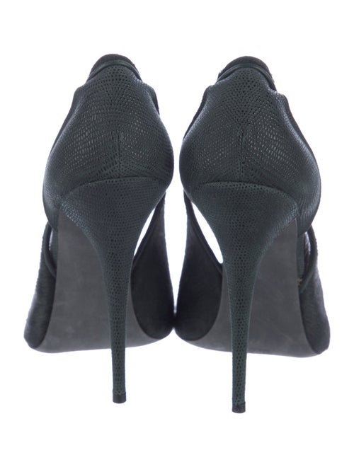 Narciso Rodriguez Ponyhair Keyhole Accent Pumps