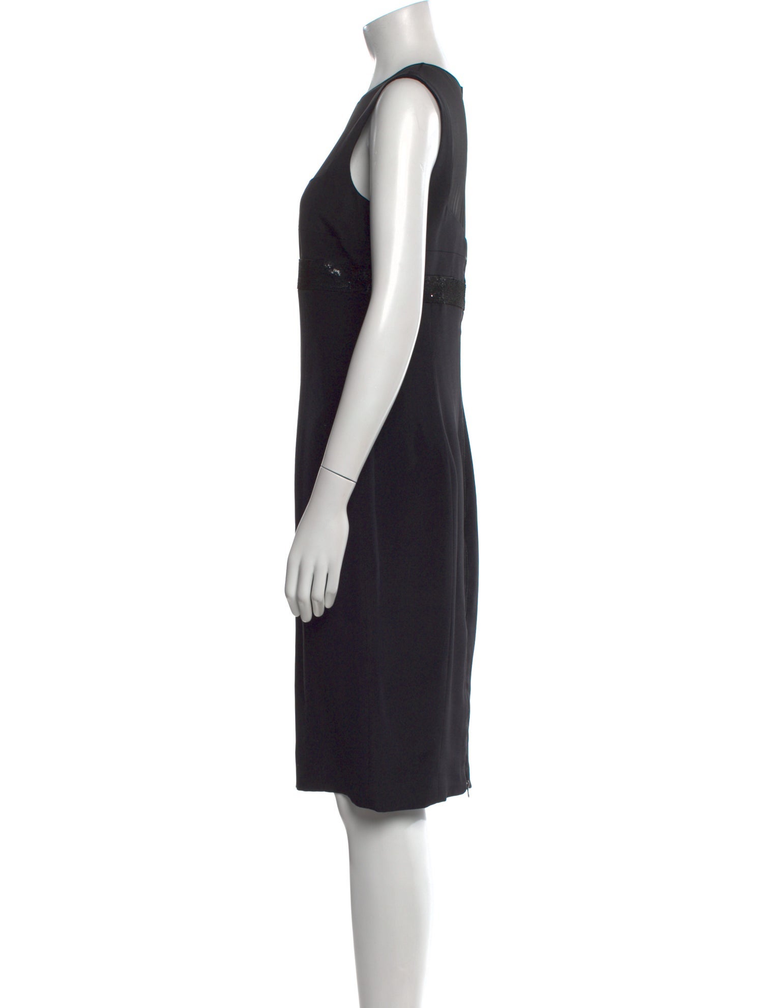 Narciso Rodriguez Crew Neck Knee-Length Dress