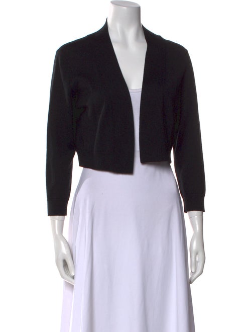 Narciso Rodriguez Merino Wool Open Front Sweater