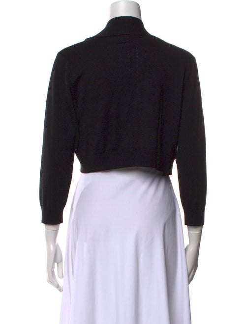 Narciso Rodriguez Merino Wool Open Front Sweater