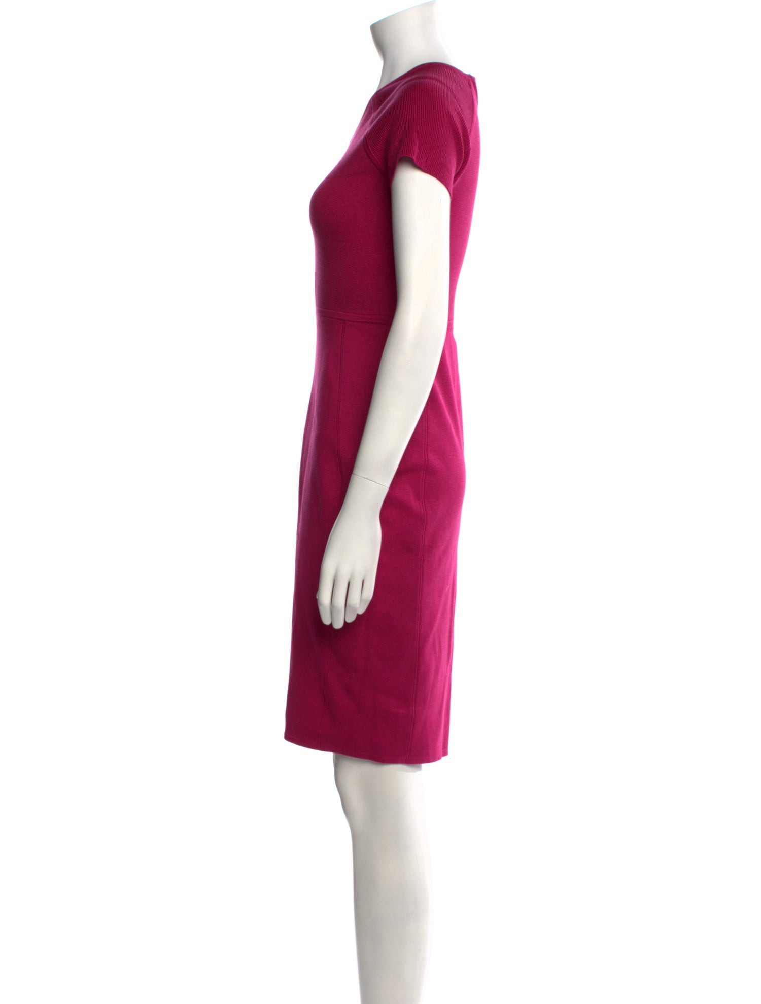 Narciso Rodriguez V-Neck Knee-Length Dress