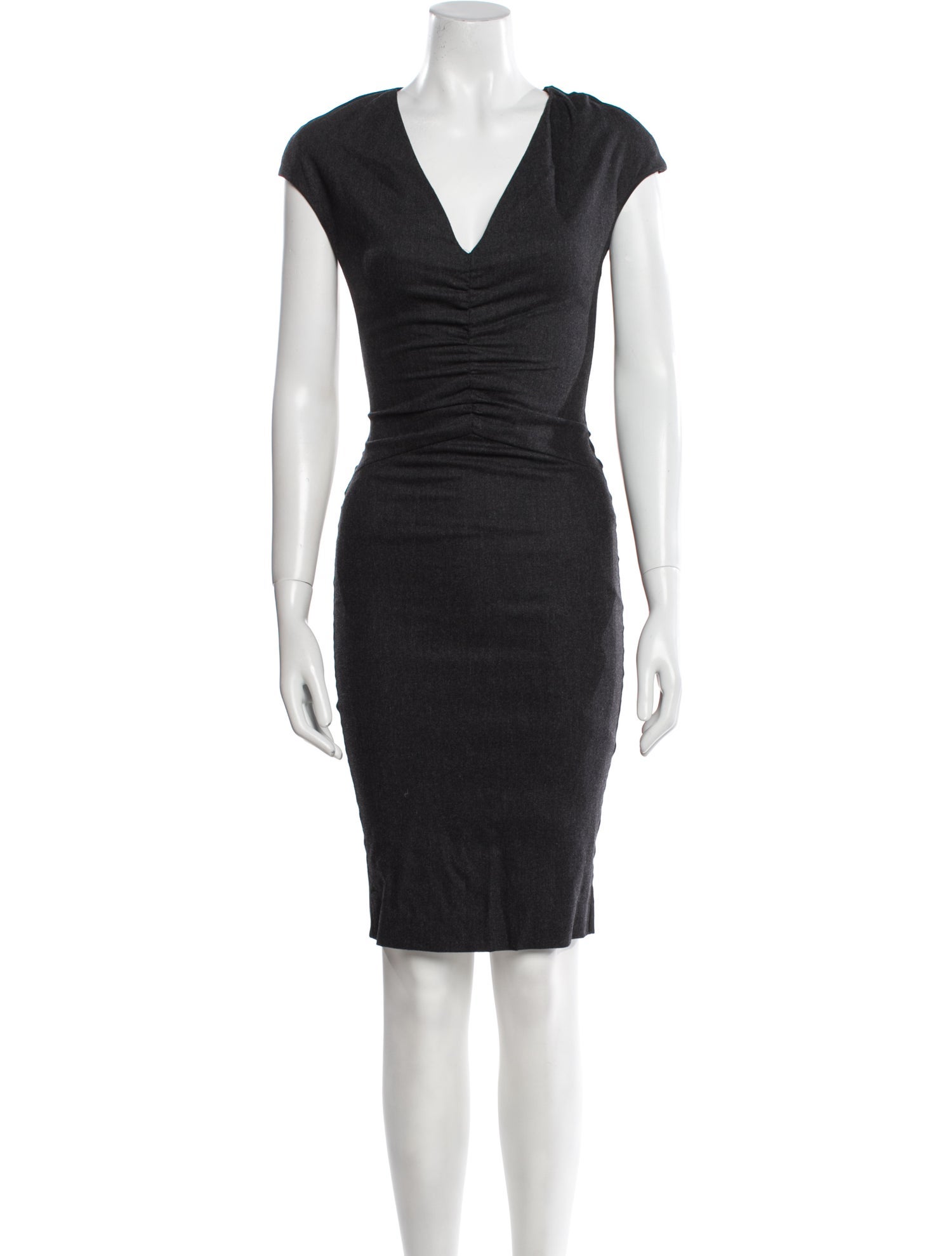 Narciso Rodriguez Virgin Wool Knee-Length Dress