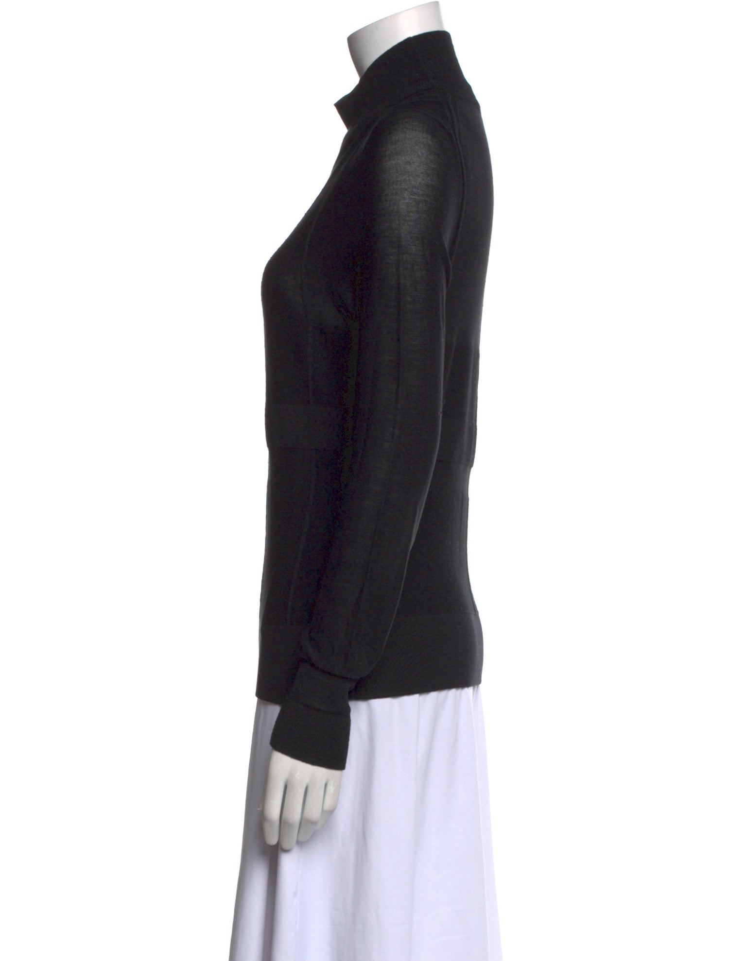 Narciso Rodriguez Wool Turtleneck Sweatshirt