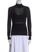 Narciso Rodriguez Turtleneck Long Sleeve Sweatshirt
