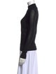Narciso Rodriguez Turtleneck Long Sleeve Sweatshirt