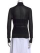 Narciso Rodriguez Turtleneck Long Sleeve Sweatshirt