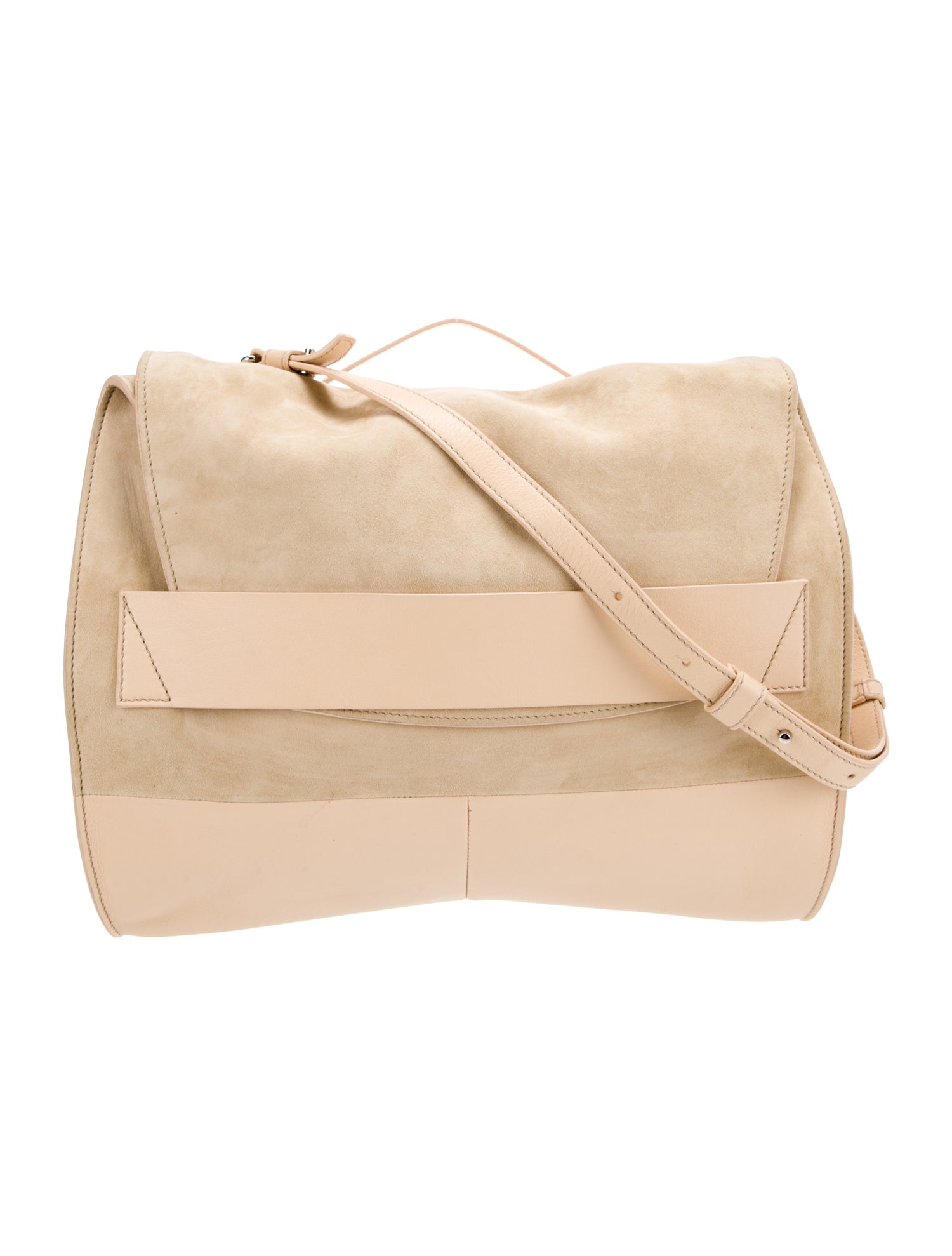Narciso Rodriguez Suede Shoulder Bag