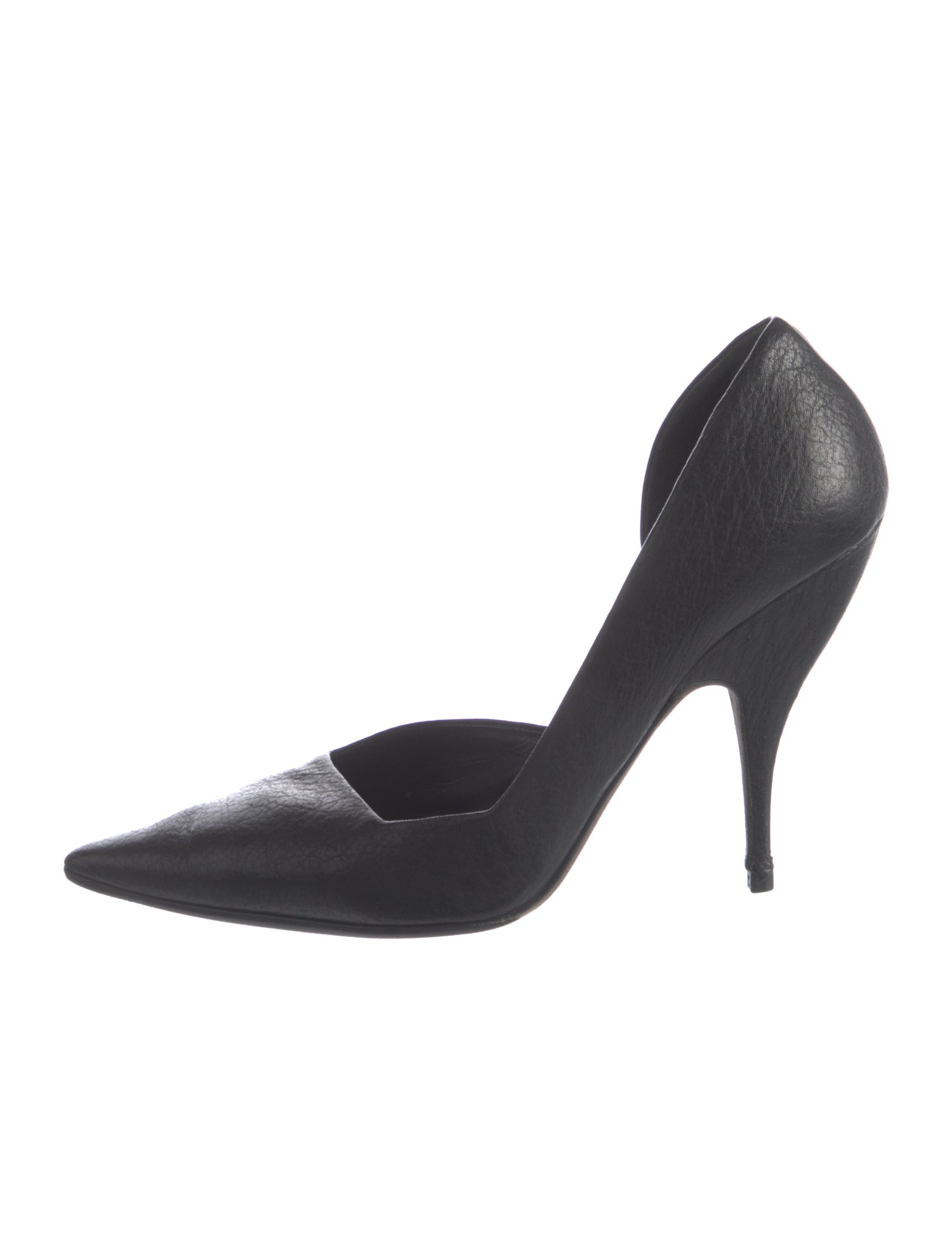 Narciso Rodriguez Leather D'Orsay Pumps