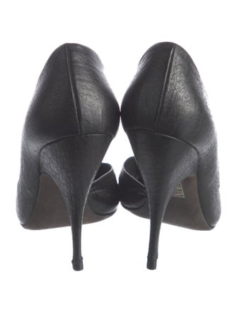 Narciso Rodriguez Leather D'Orsay Pumps