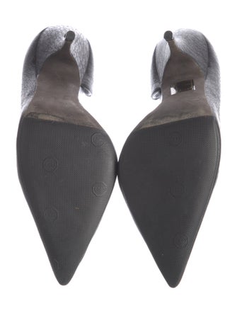 Narciso Rodriguez Leather D'Orsay Pumps