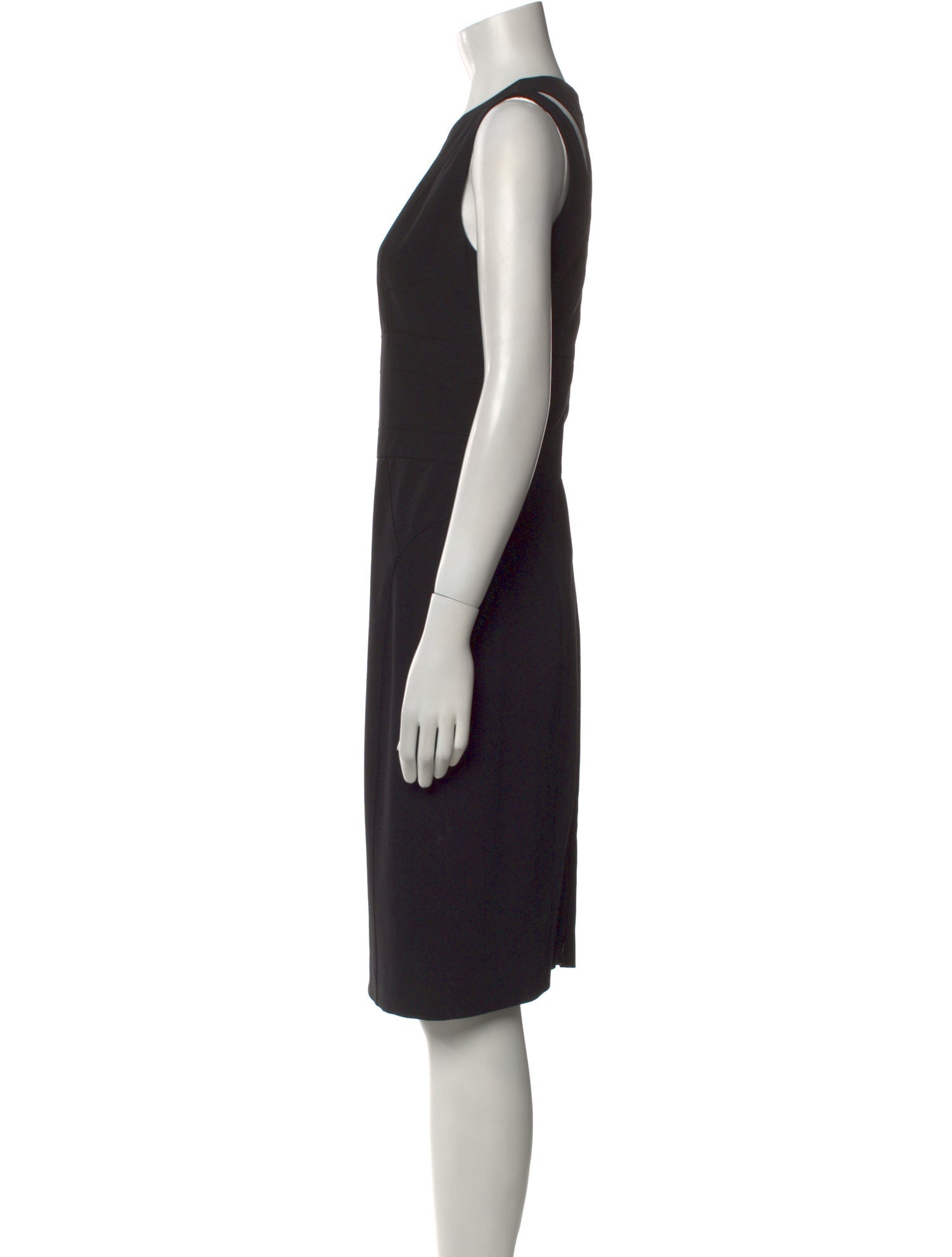 Narciso Rodriguez Crew Neck Knee-Length Dress
