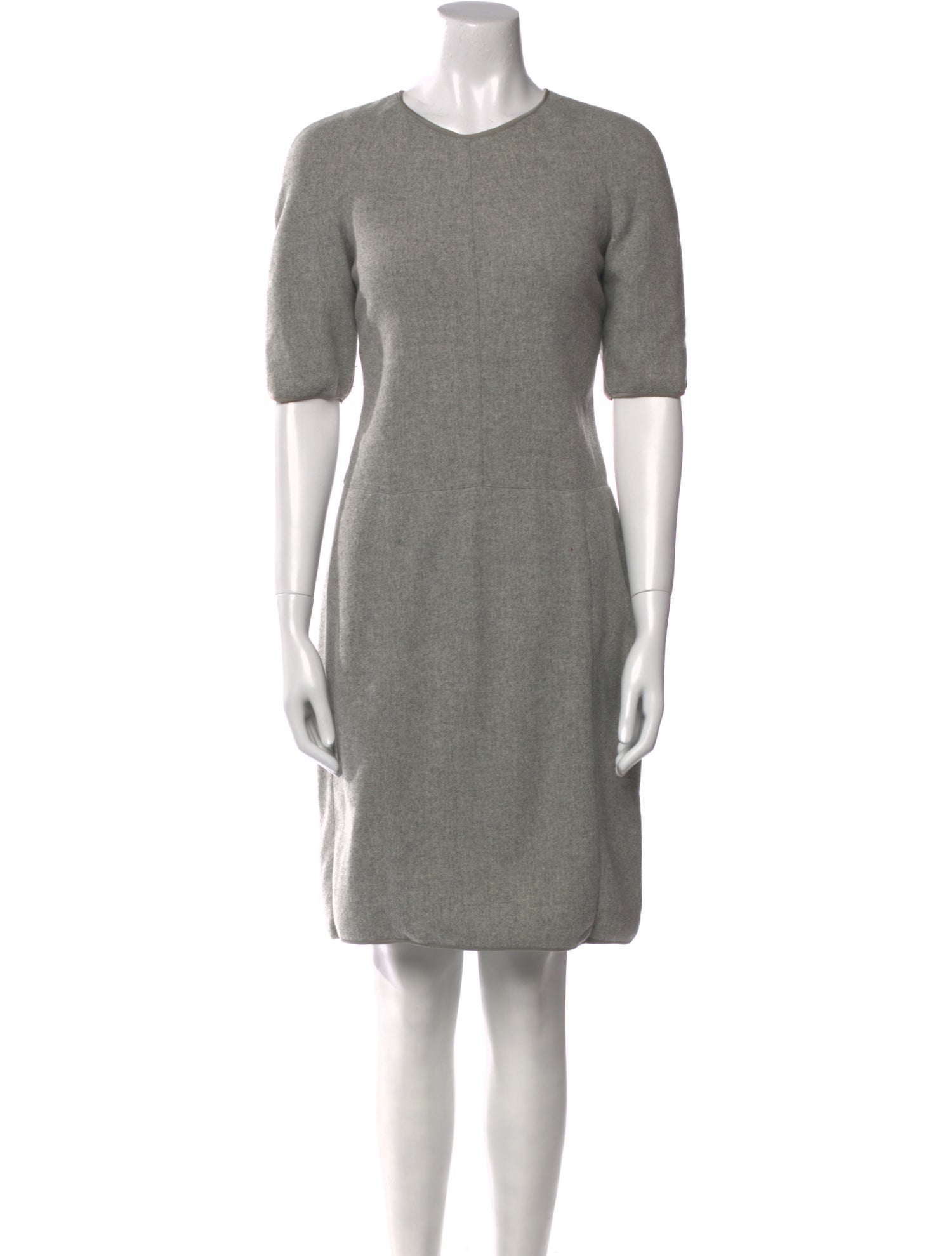 Narciso Rodriguez Crew Neck Knee-Length Dress