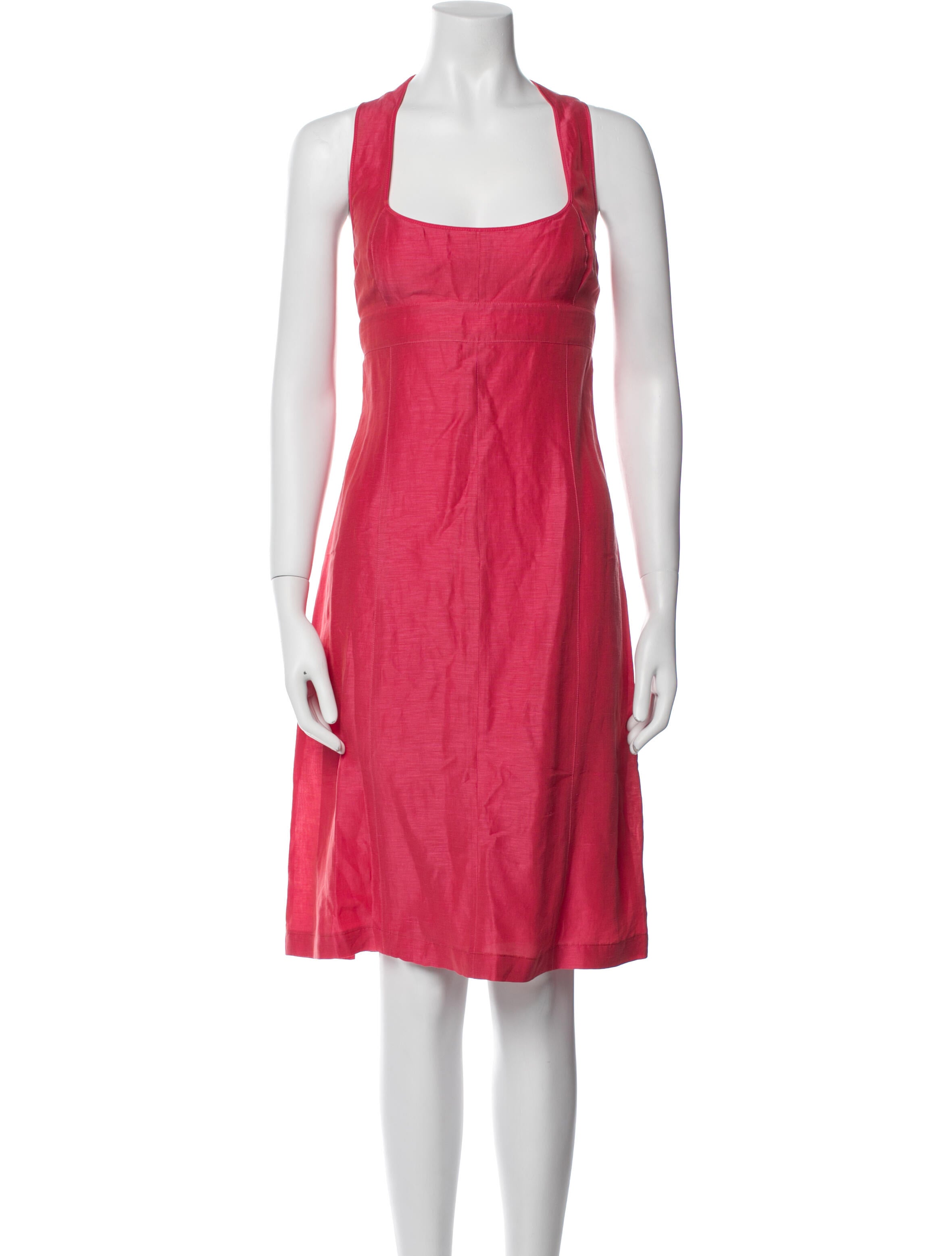 Narciso Rodriguez Silk Mini Dress