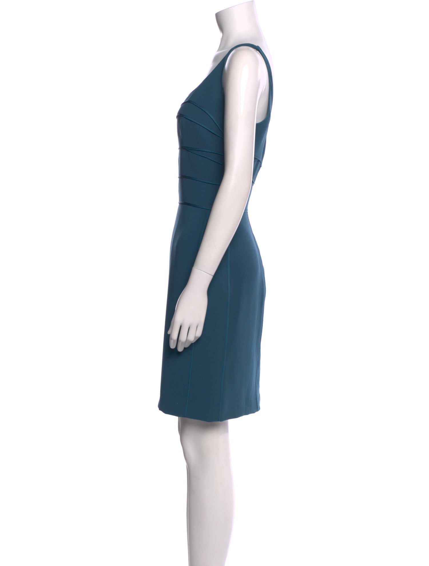 Narciso Rodriguez Silk Knee-Length Dress