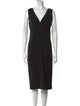 Narciso Rodriguez Wool Midi Length Dress