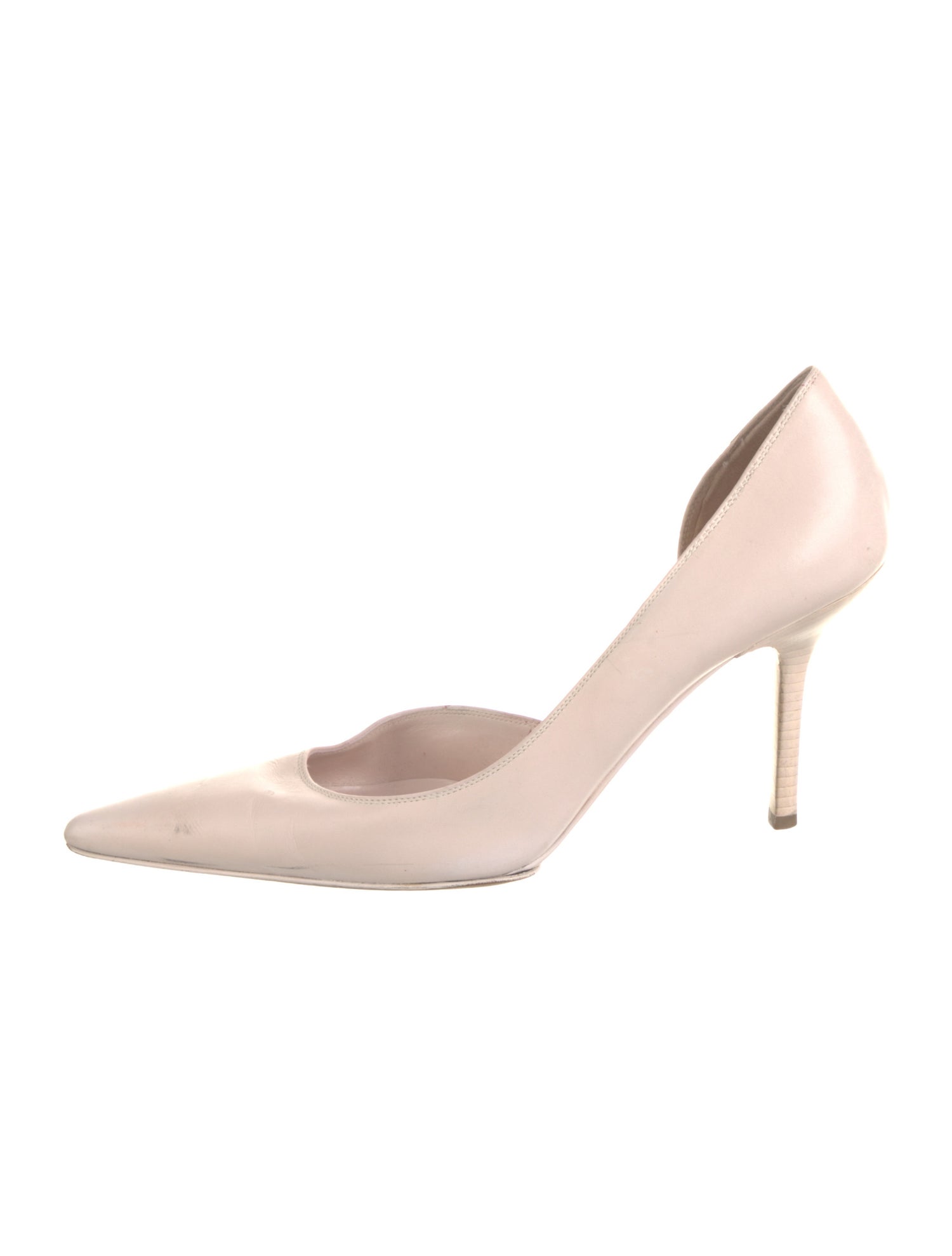 Narciso Rodriguez Leather D'Orsay Pumps