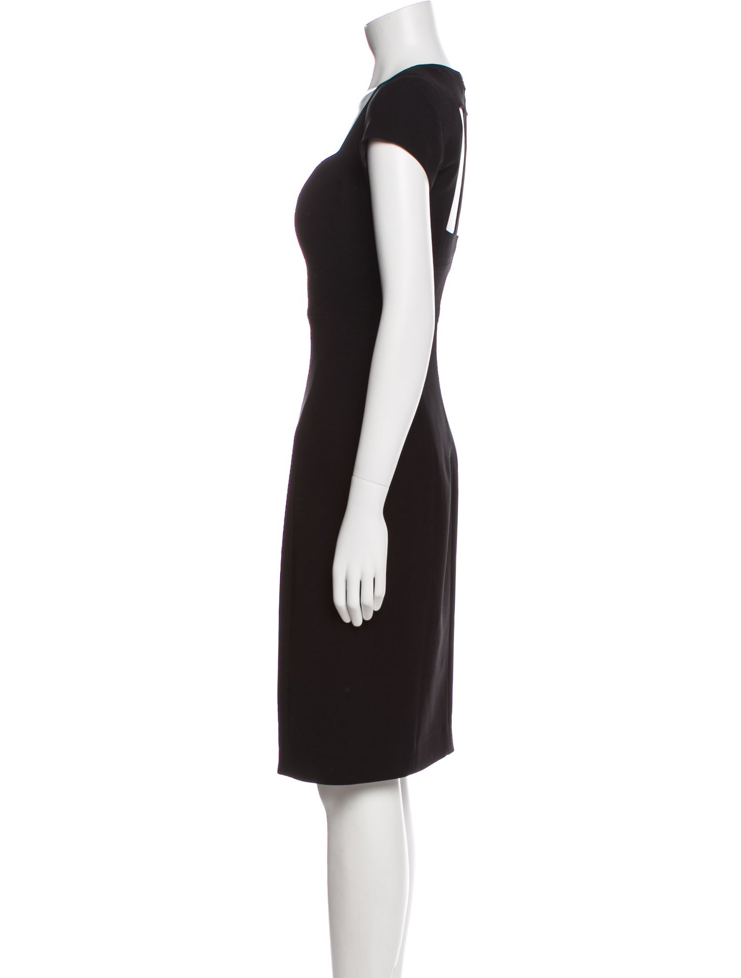 Narciso Rodriguez V-Neck Knee-Length Dress
