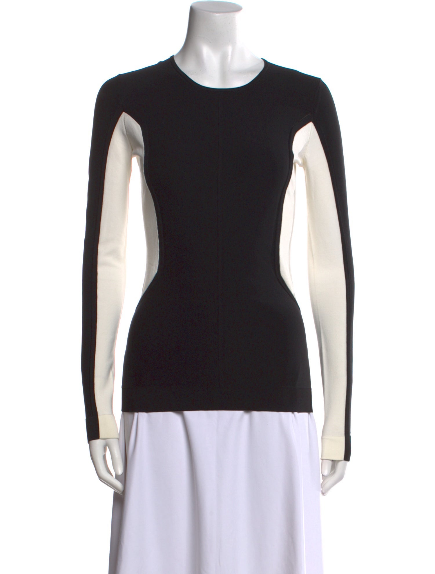 Narciso Rodriguez Crew Neck Sleeveless T-Shirt