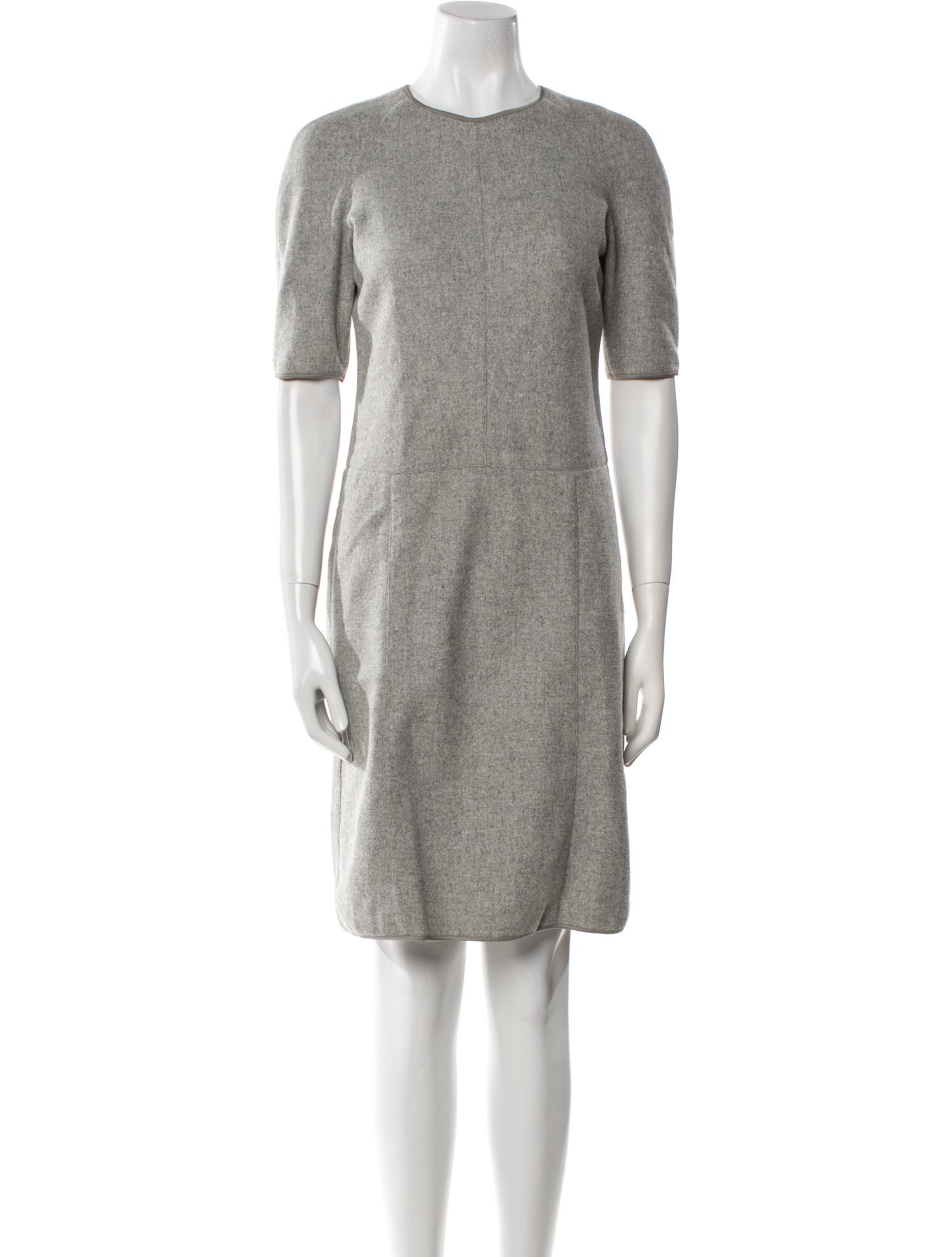Narciso Rodriguez Wool Knee-Length Dress