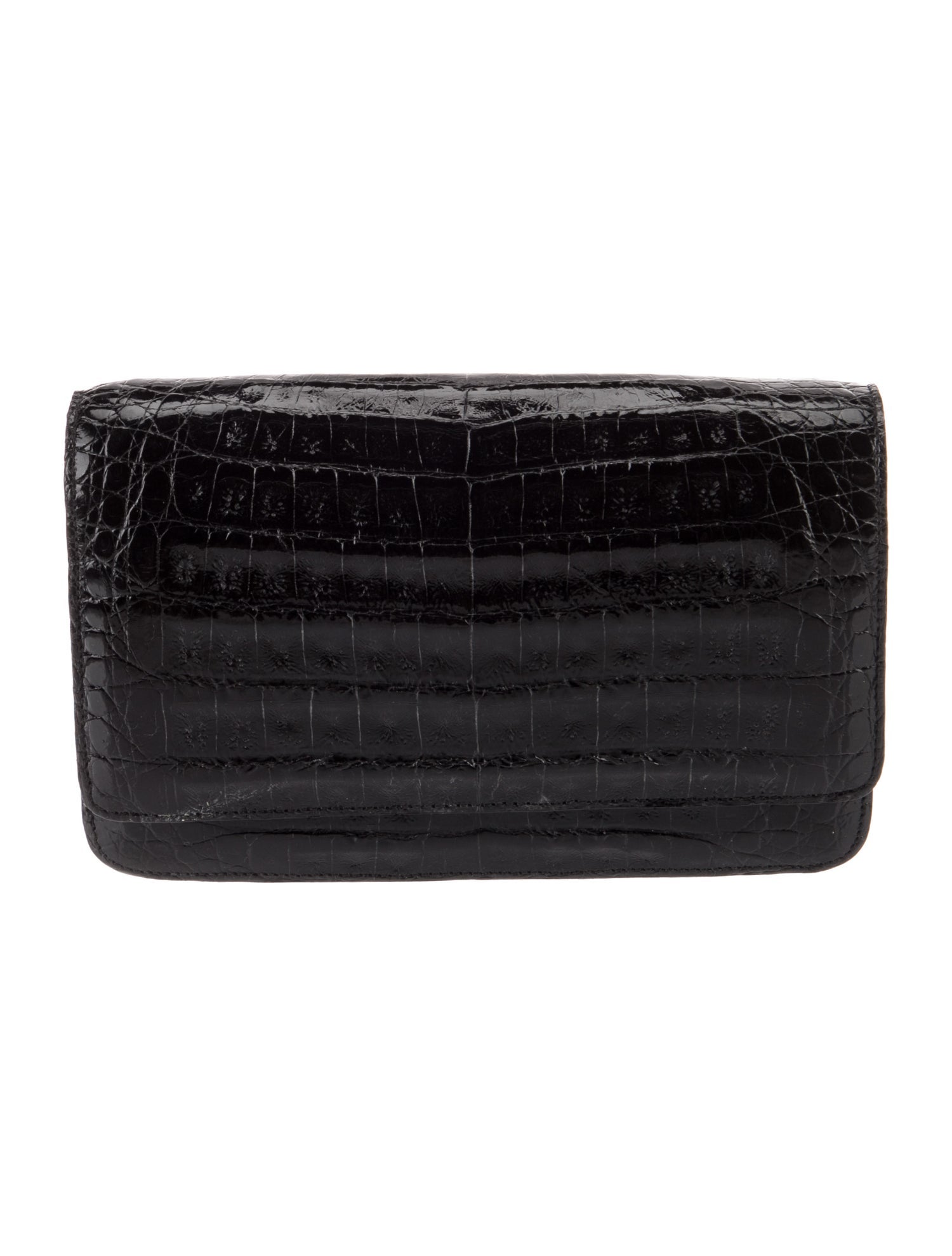 Narciso Rodriguez Embossed Leather Clutch